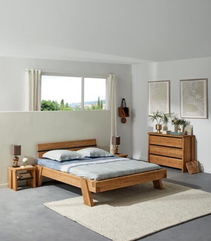 Chambre en pin massif PETRA