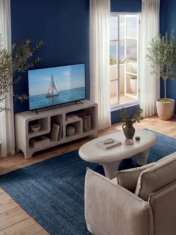 Meubles blancs design grec SANTORIN