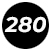 Taille L 280 cm