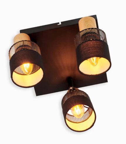 Plafonnier de 3 spots amovibles MODLINE