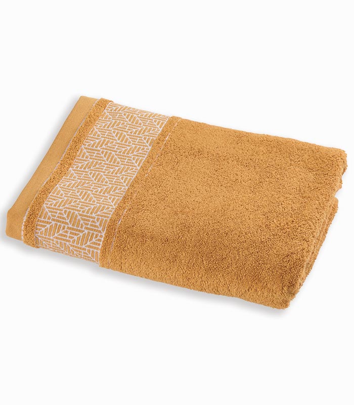 Drap de douche ELBA abricot Drap de douche ELBA abricot