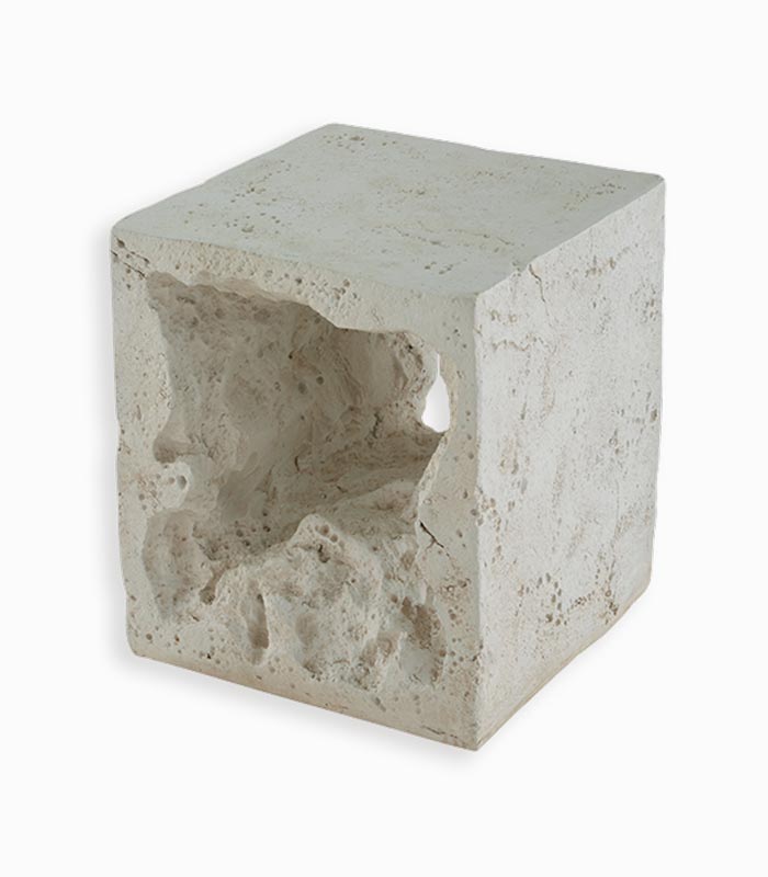 Sellette cube FIRA Sellette cube FIRA imitation pierre