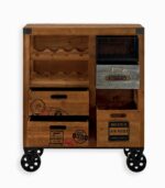 Commode vintage 5 tiroirs WENDY