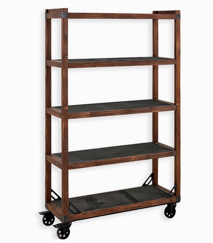 Etagère WENDY Etagère WENDY 4 niveaux sur roulettes