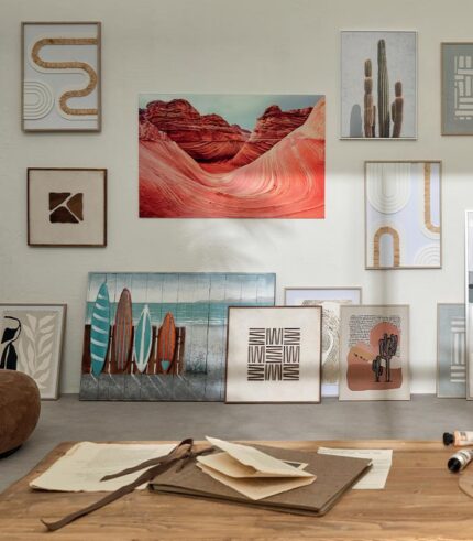 Tableaux de chez Cocktail Scandinave