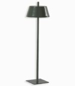Lampe LED USB métal vert amande