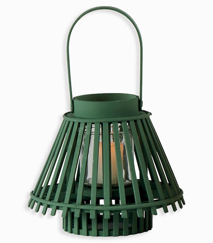 Lanterne bambou vert Lanterne bambou vert