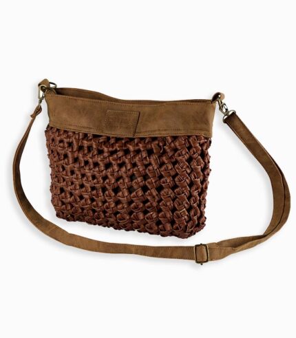 Sac à main tressé