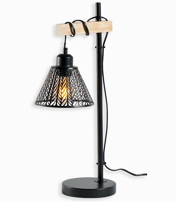 Lampe métal conique Lampe métal conique