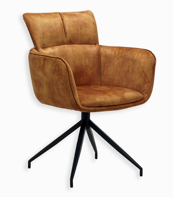 Fauteuil Tournant UTOPIA Fauteuil Tournant UTOPIA moutarde