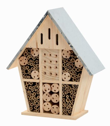 Maison à insectes bois