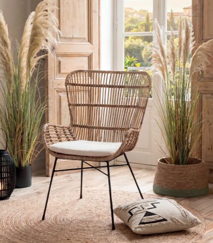 Fauteuil PRAYA en rotin