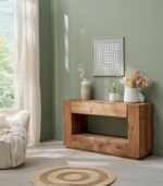 Console en bois massif