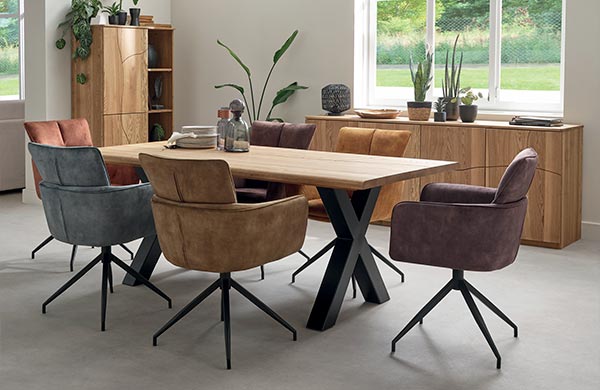 Mobilier WAVE en frêne massif huilé