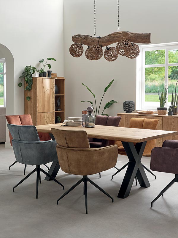 Mobilier WAVE en frêne massif huilé