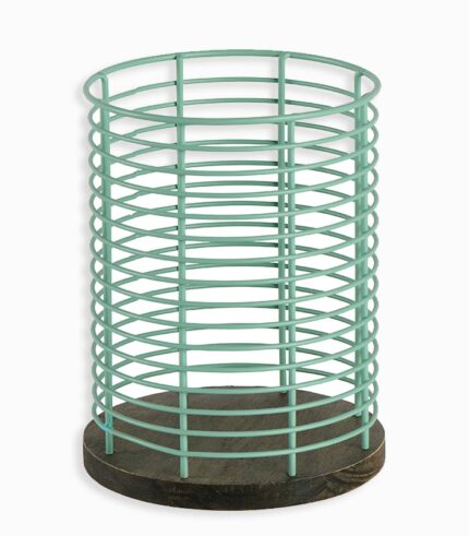 Porte-couverts vert amande