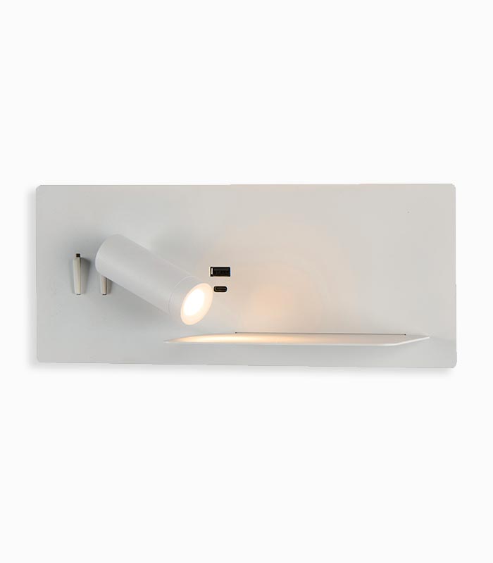 Applique liseuse et port USB SERRA Applique liseuse et port USB SERRA