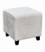 Pouf blanc Kent
