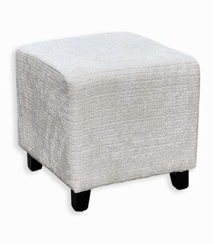 Pouf blanc Kent