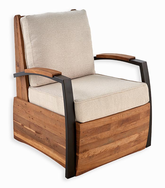 Fauteuil teck BOBUN Fauteuil teck BOBUN