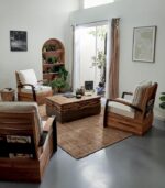 Fauteuil teck BOBUN