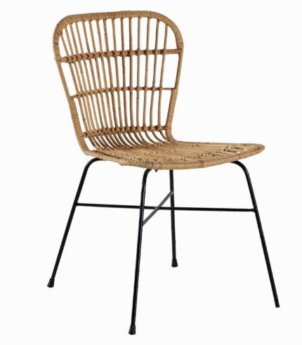 Chaise rotin HORNY