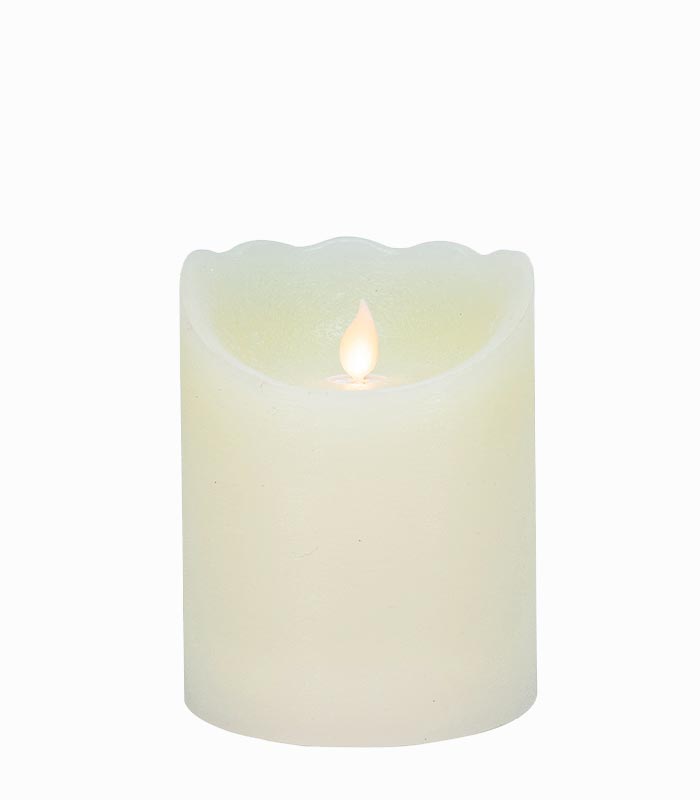 Bougie LED cylindrique ivoire Bougie LED cylindrique ivoire