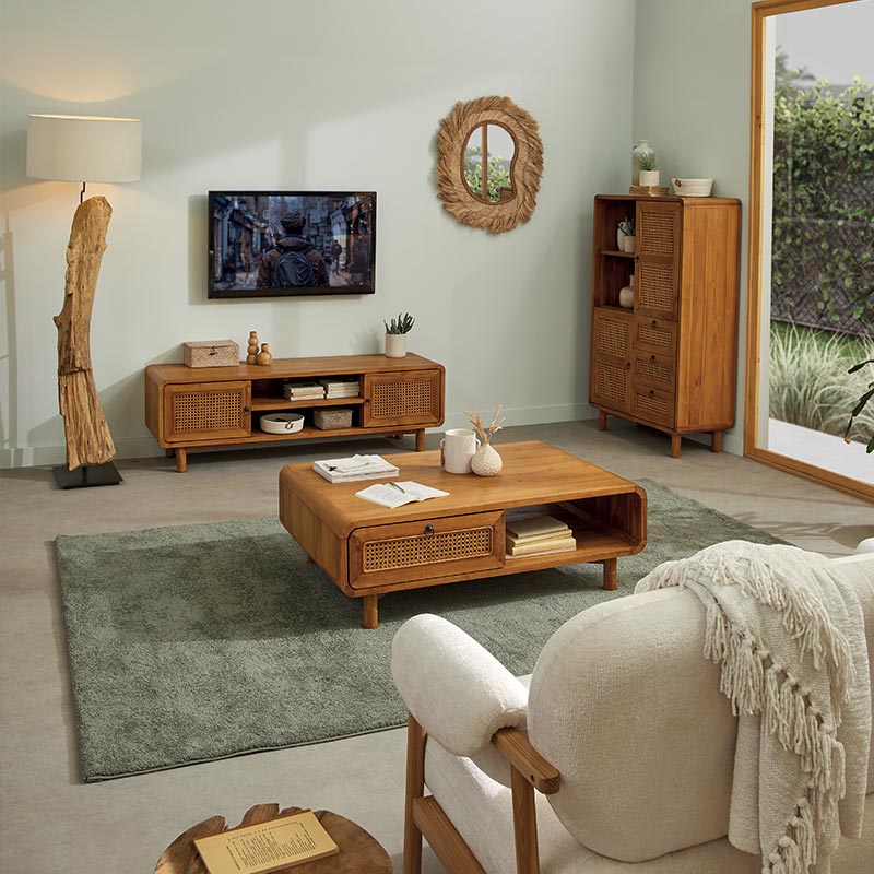 Mobilier en teck massif CARAWA