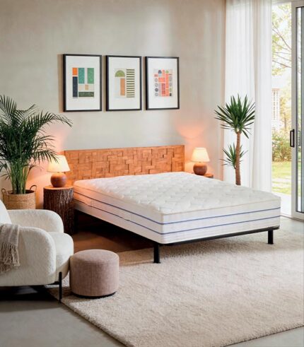 Matelas à ressorts ensachés et mousse viscoélastique COPENHAGEN