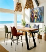 Chaise de bar REVA