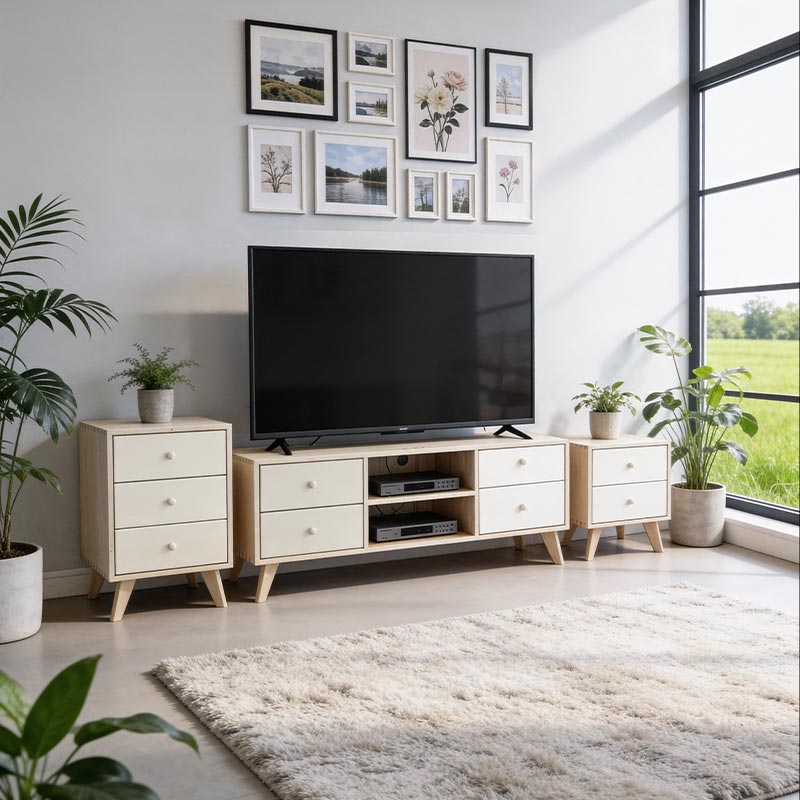 Collection LOGAN mobilier design scandinave