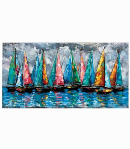 Tableau métal VOILIERS