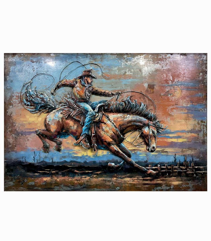 Tableau métal RODEO Tableau métal RODEO