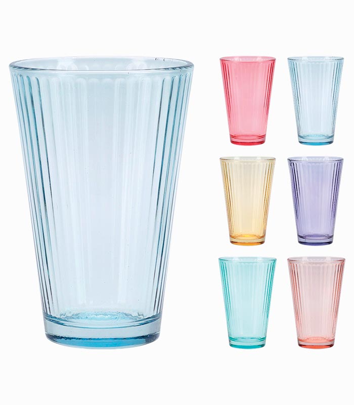 Vase coloré en verre 300 ml Vase coloré en verre 300 ml