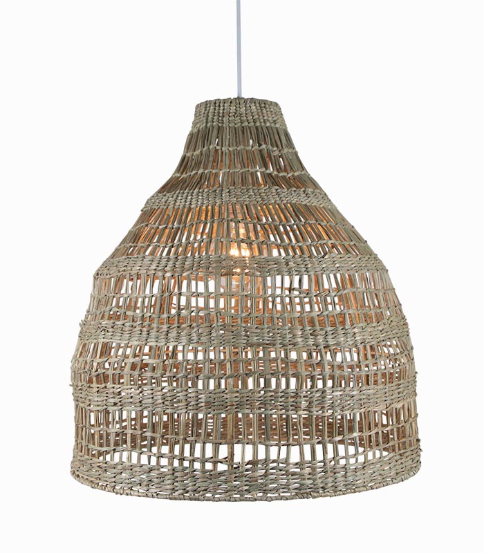 Suspension rotin CLOCHE Suspension naturelle rotin CLOCHE