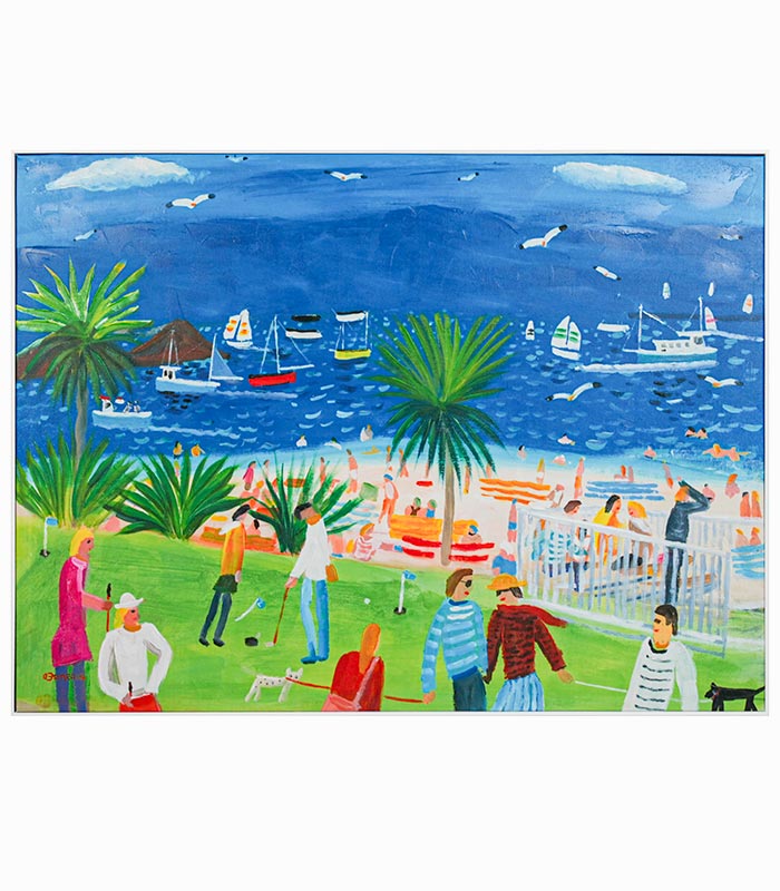 Tableau toile fait main Vacances Tableau toile fait main Vacances