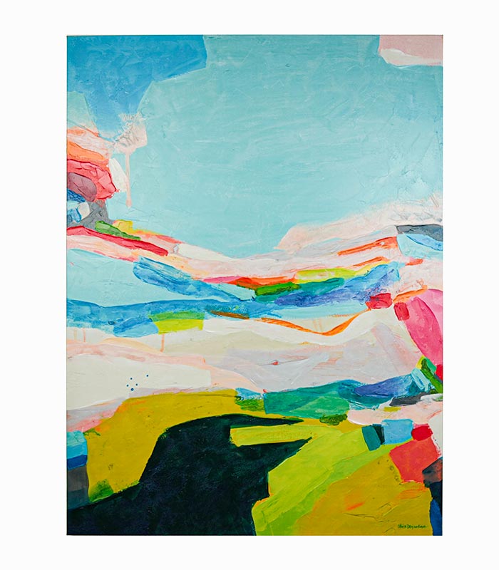 Tableau toile fait main Paysage abstrait Tableau toile fait main Paysage abstrait