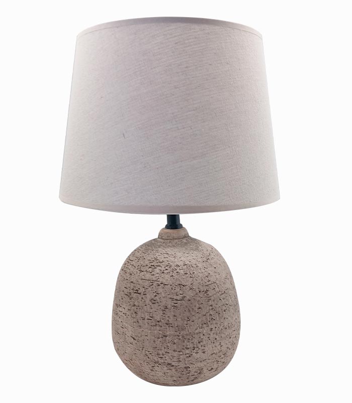 Lampe céramique marron Lampe céramique marron