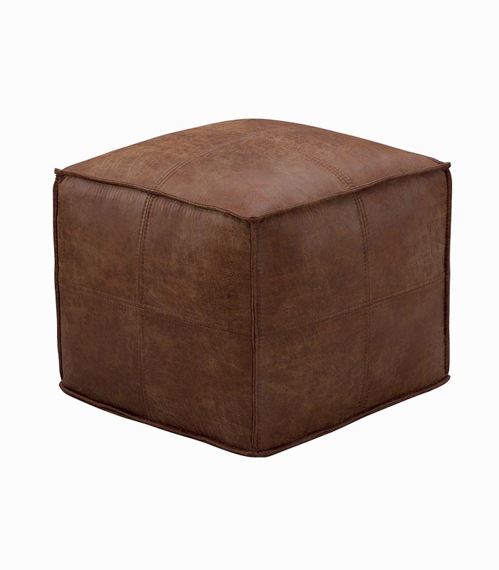 Pouf SABA cognac Pouf SABA cognac