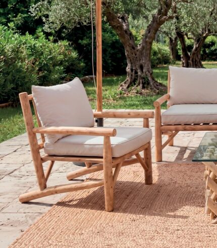 Fauteuil teck BALI