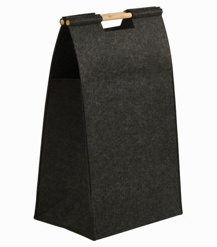 Panier à linge noir
