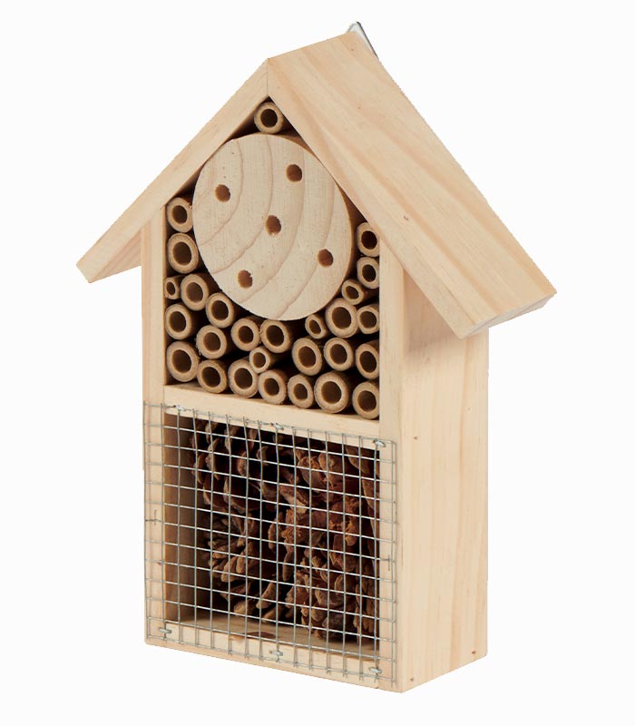 Maison à insectes bois naturel Maison à insectes bois naturel
