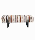 Banc TANZANIE au coloris ethnique.