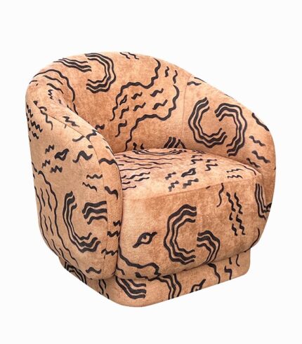 Fauteuil NAIROBI au coloris ethnique