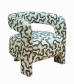 Fauteuil SAHARA au coloris ethnique