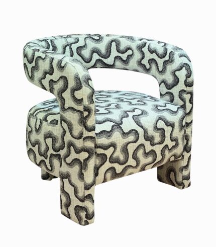 Fauteuil SAHARA au coloris ethnique
