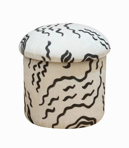 Pouf coffre KIGALI motifs ethnique