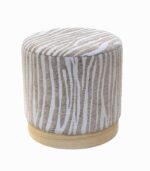 Pouf SAFARI au coloris ethnique