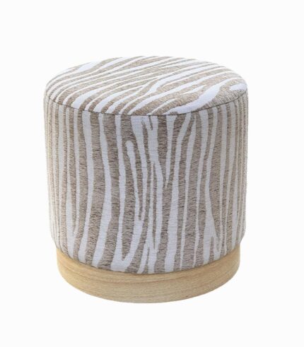 Pouf SAFARI au coloris ethnique
