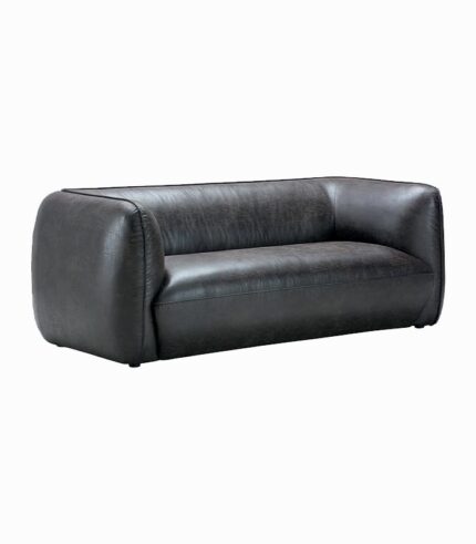 Canapé WALNEY havane foncé L 210 cm